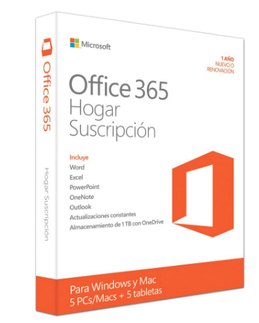 Microsoft Licencia Office 365 Family 1 Año 6 Usuarios