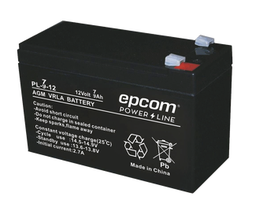 [PL712] Epcom Forza Centra Bateria 12 Voltios 7 Amperios
